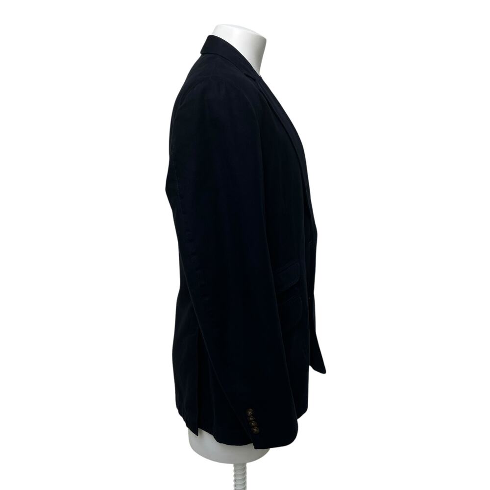 Kroon Sting‎ Wash Blazer Jacket Sport Coat 42R Black 2 Button Single Breasted - Picture 8 of 16